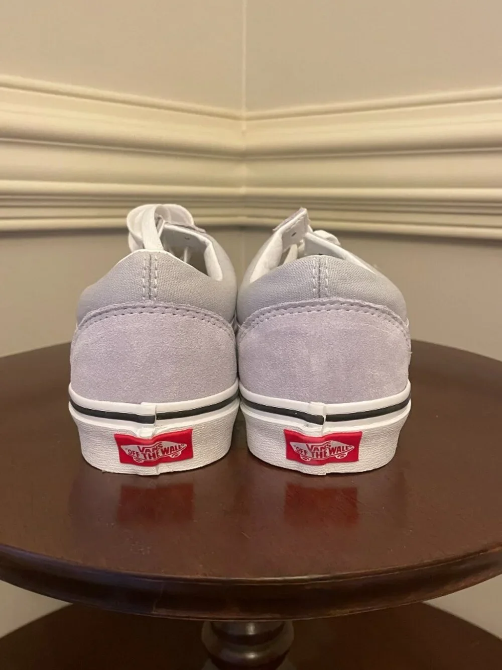 Vans Old Skool Sneaker in Gray and White Women's Size 8 NWOT